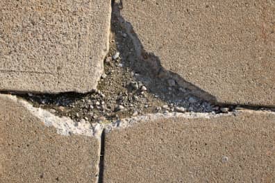 pavement crack hazard image